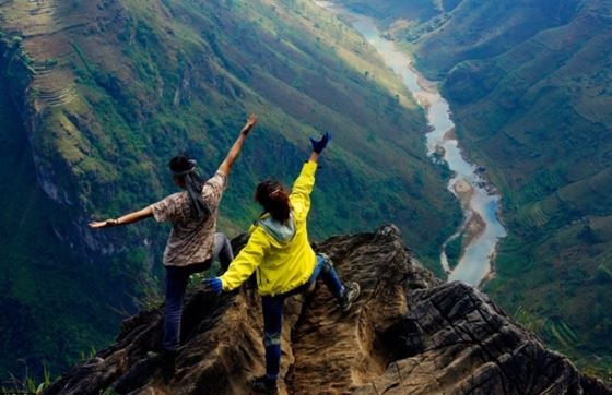 Panorama Ha Giang Sur Le Col De Ma Pi Leng Vietnam