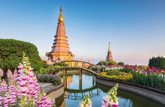 Point De Vue De Algie Sur Circuit 10 Jours à Chiang Mai Thaïlande