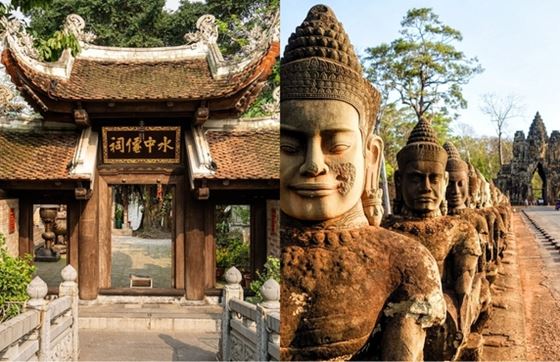 Circuit Combiné De 2 Semaines Au Vietnam Cambodge
