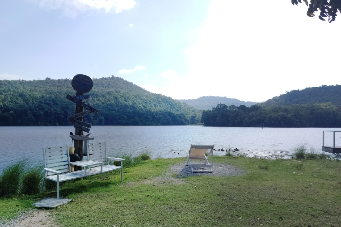 Lac Bung Va, destination familiale au centre du Laos