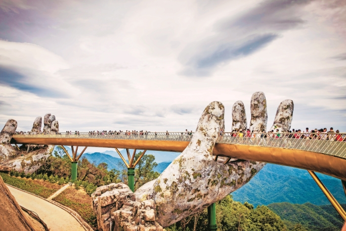 Pont d'Or Da Nang dans votre voyage Vietnam Phu Quoc