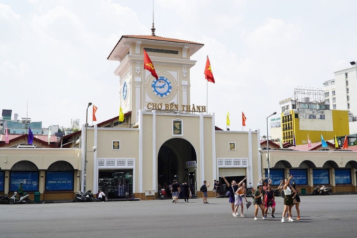 Marché de Ben Thanh (Hô Chi Minh-Ville) dans votre 2 semaines au Vietnam et Phu Quoc