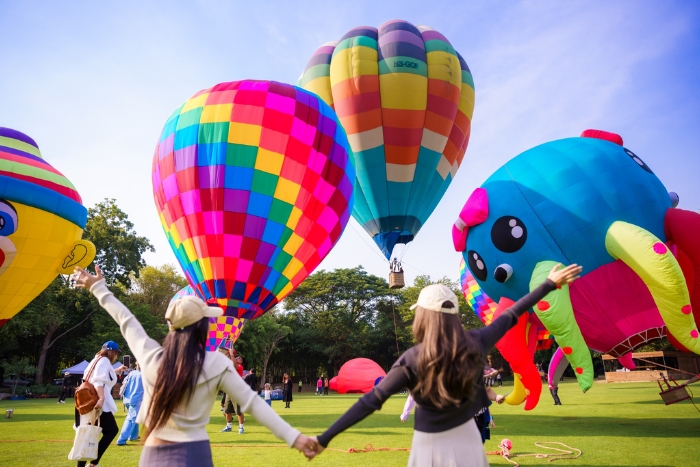 Melo Balloon Festival à Kanchanaburi