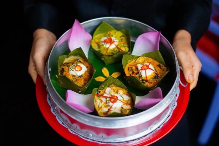 Amok de poisson cambodgien