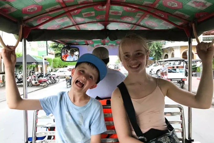 Comment se déplacer au Cambodge avec des enfants ?