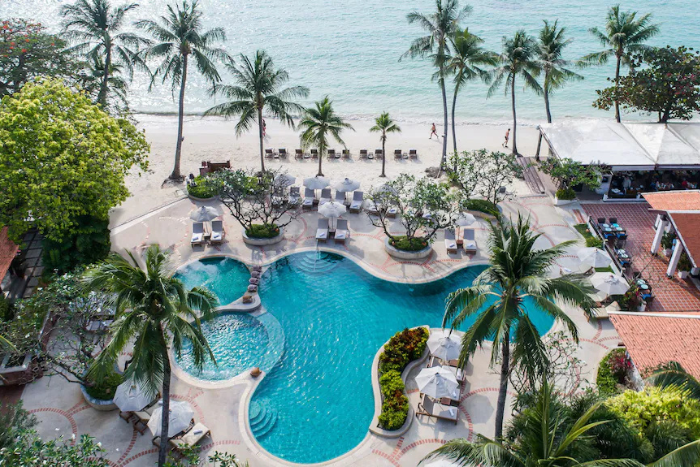 Chaweng Regent Beach Resort, un hôtel 4 étoiles au centre de l'île Koh Samui