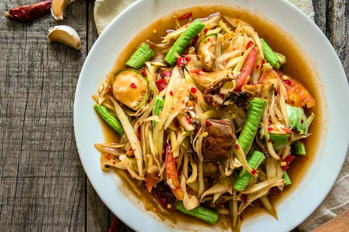Tam Mak Hoong délicieux, une escale gourmande où manger à Vientiane