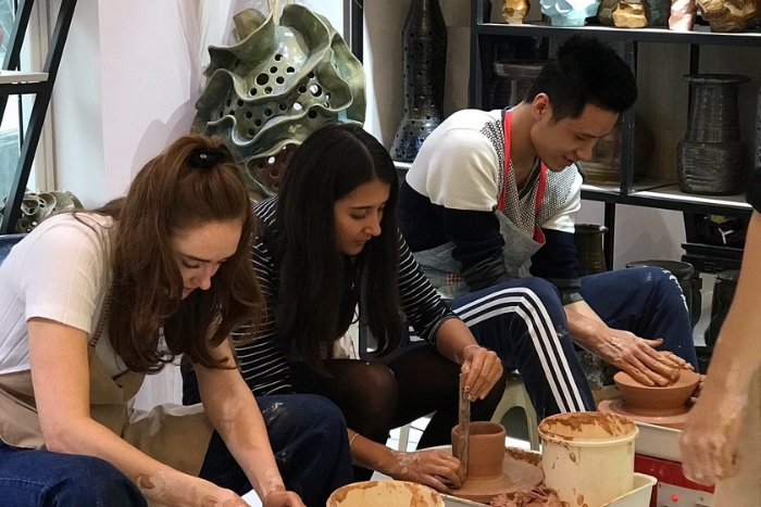 L'atelier de céramique à 