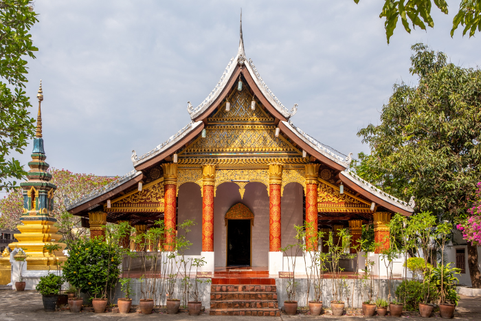 Visite des temples dorés de Luang Prabang, Laos