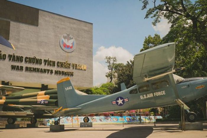 Musée des vestiges de la guerre à Ho Chi Minh