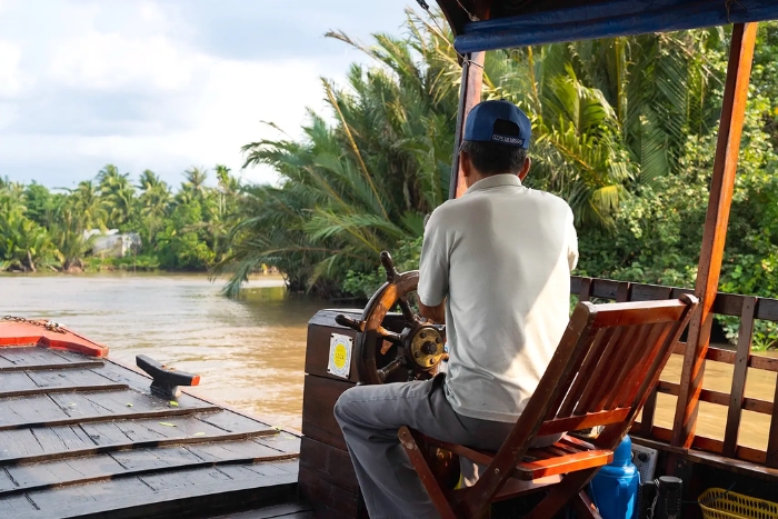 Croisière à Bến Tre lors d’un circuit combiné Vietnam Cambodge de 3 semaines