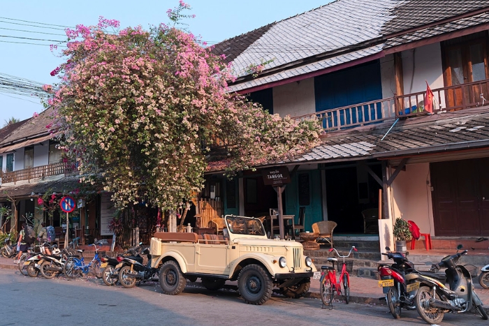 Vieille ville à Luang Prabang