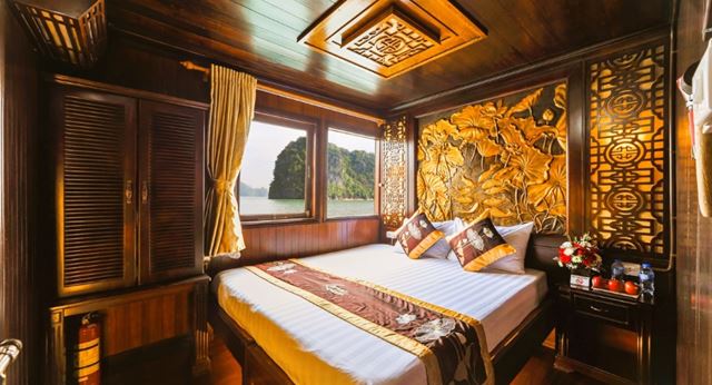 Chambre bien équipée