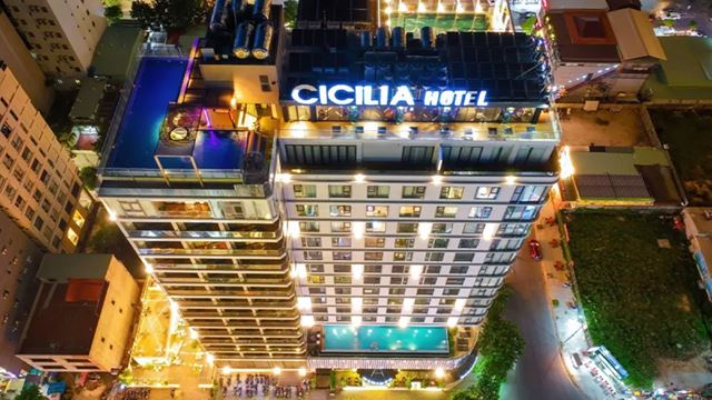 Da Nang Cicilia Hotel & Spa (face de la plage)