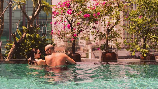 The Myst Dong Khoi Saigon hotel (piscine)