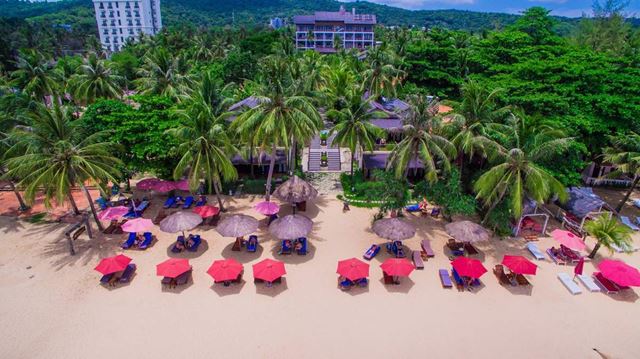 Phu Quoc Tropicana Resort (face de la plage)