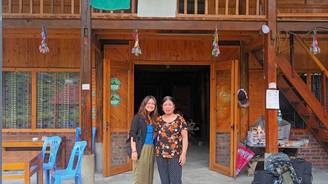 Chez lhabitant à Sapa (village Ta Van)