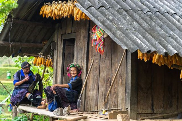 Chez lhabitant à Sapa_1