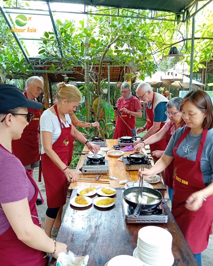 Expérience de cours de cuisine au Vietnam