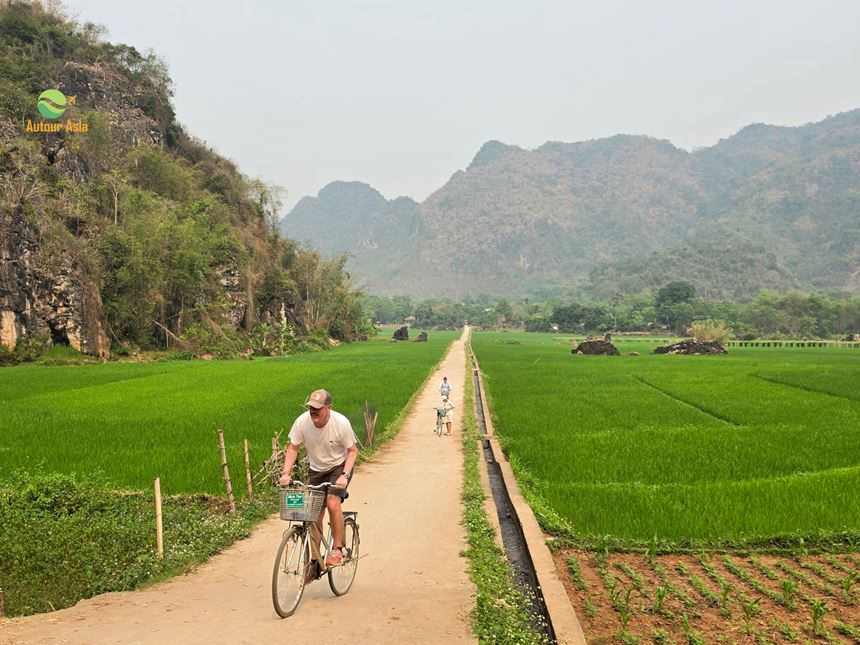 Faire du vélo à Mai Châu