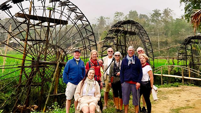 Ruota idraulica a Pu Luong