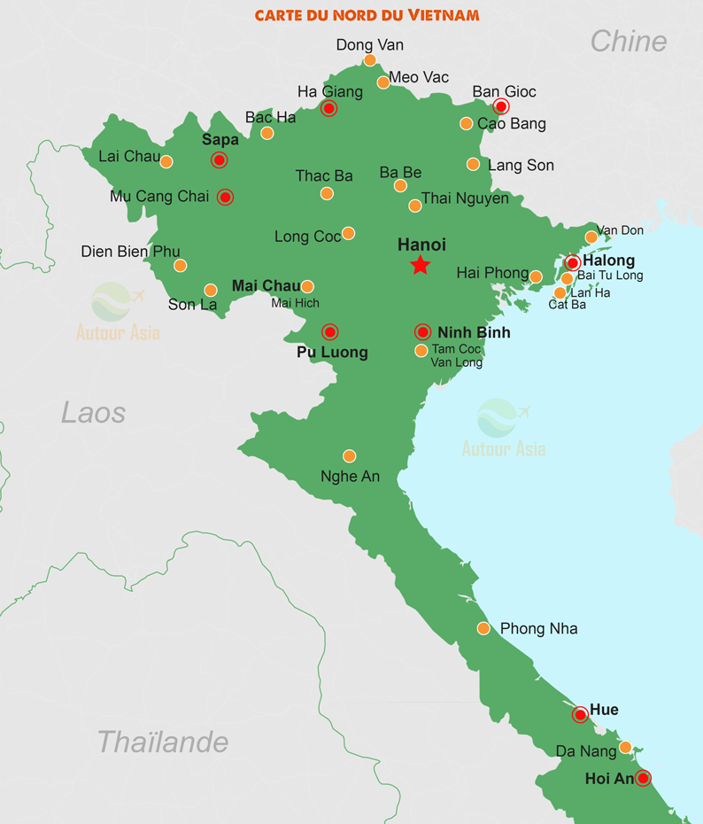 Voir les destinations
