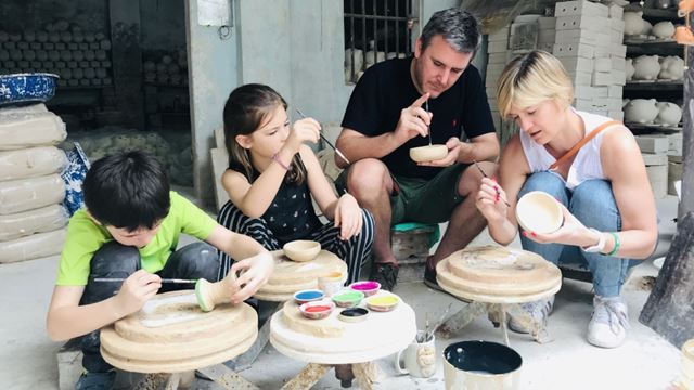 Experience au village de poterie de Bat Trang