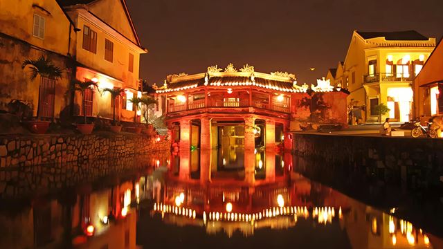 Pont Pagode japonaise à Hoi An